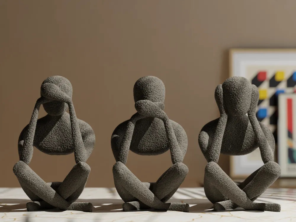 No Evil Trio – A Modern Take on a Timeless Proverb