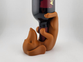 Dachshund Wine Bottle Holder – A Whimsical Easter-Inspired Dog Design