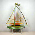Sailboat Decorative Model – A Serene Coastal Accent for Your Home