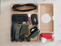 EDC Organizer Tray with Wireless Charger