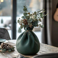 Evergreen Vase for Christmas Décor – Timeless Natural Elegance