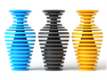 Illusion Layered Vase – Modern Geometric Home Decor