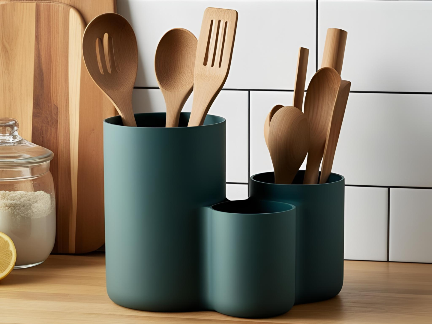 Modern Kitchen Utensil Holder – Sleek Organization for Your Kitchen