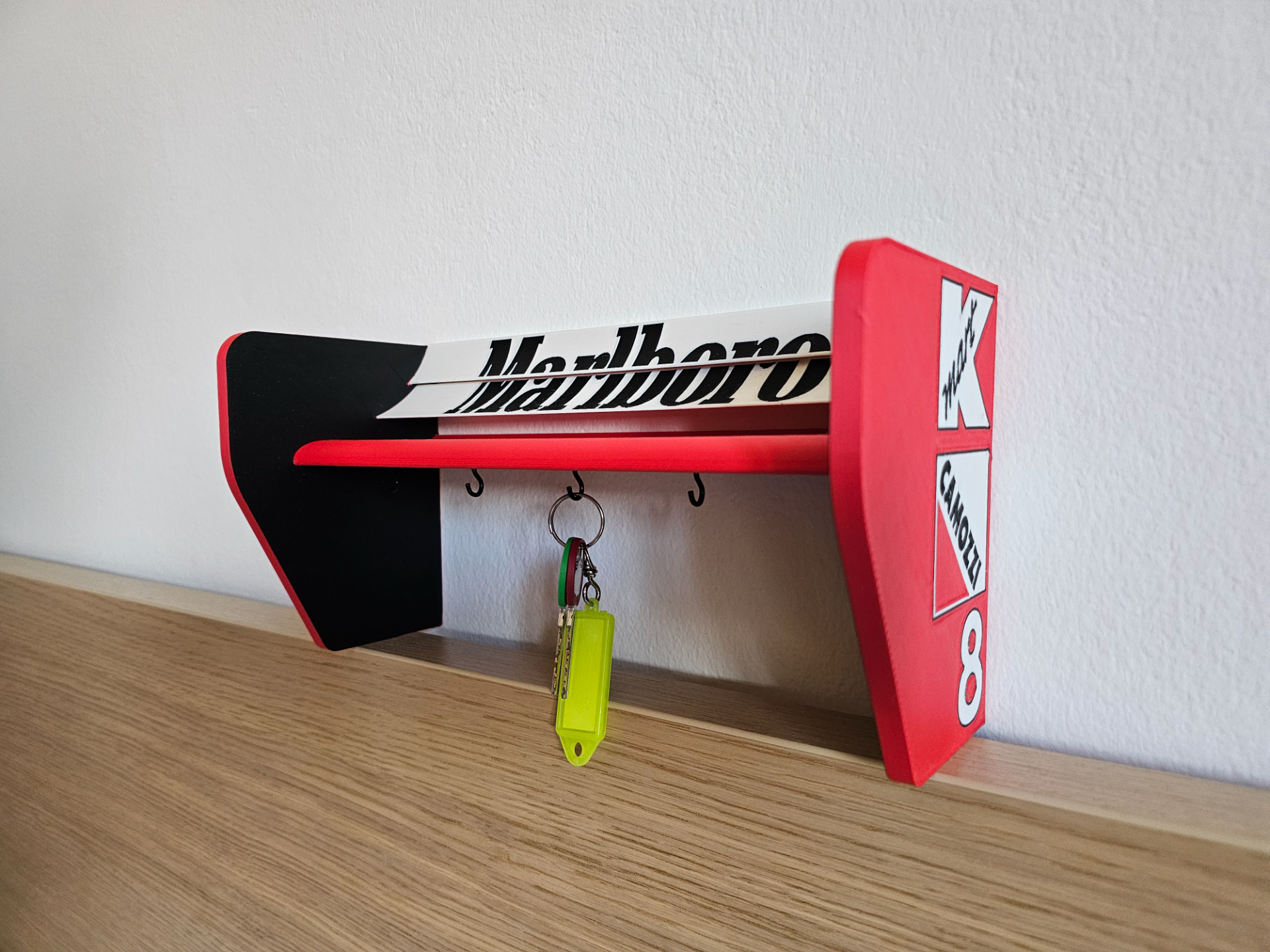 Mclaren Rear Wing Key Holder – Formula-inspired Wall Organizer