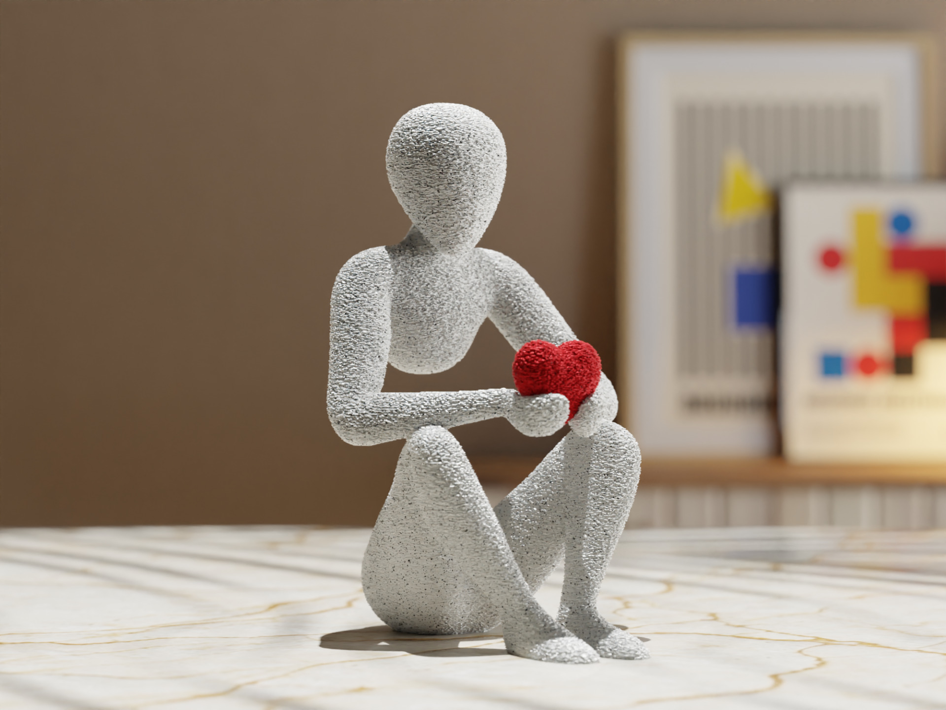 NOBody – Love’s Embrace Minimalist Sculpture Decor