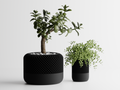 Modern Apple Home Pod Style Plant Pot Vases