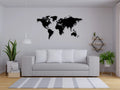World Map Wall Art Decor